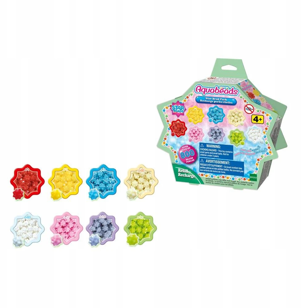 AQUABEADS karoliukų užpildymo rinkinys žvaigždės 800 vienetų 31603