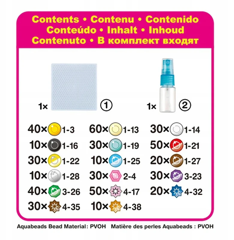 „AQUABEADS“ PRADŽIO RINKINYS VANDENS KARULILIAI „Pasidaryk pats“ 4+ VAIKAMS