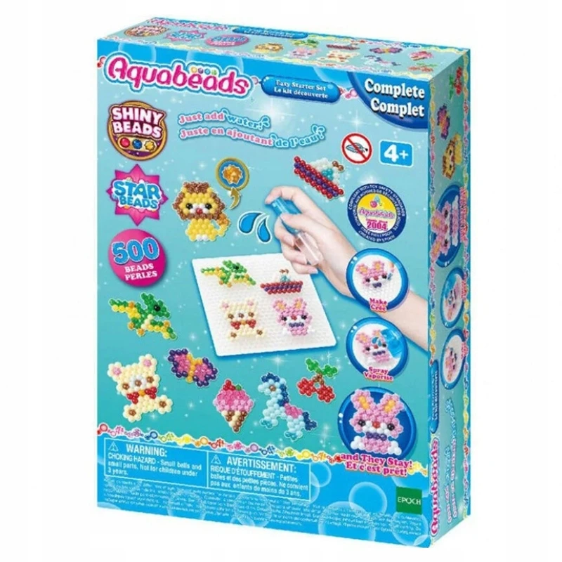 „AQUABEADS“ PRADŽIO RINKINYS VANDENS KARULILIAI „Pasidaryk pats“ 4+ VAIKAMS