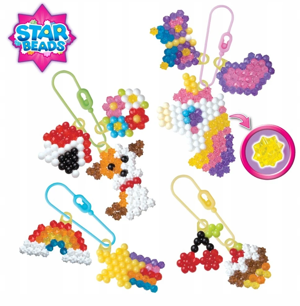 AQUABEADS Star Beads žavingų pakabukų papildymo rinkinys 31770