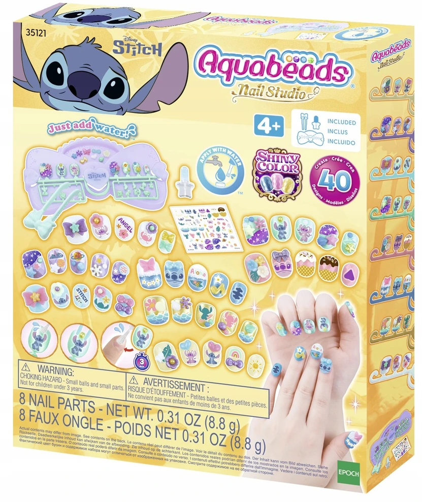 „Aquabeads“ – nagų dailininko rinkinys (35121)