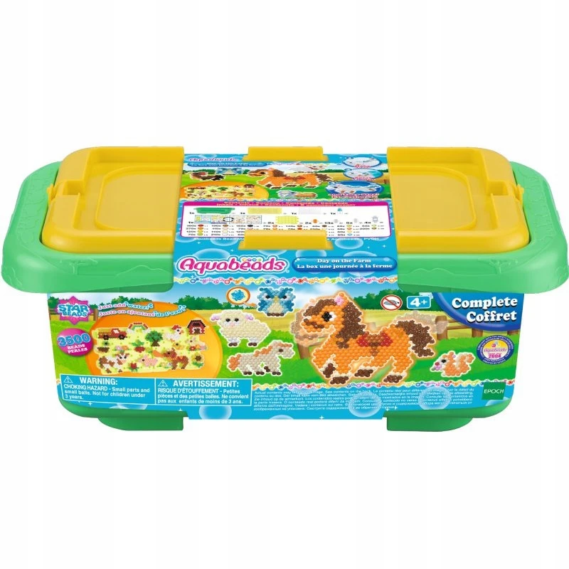 Mattel Aquabeads Vandens karoliukų diena ūkyje 31838
