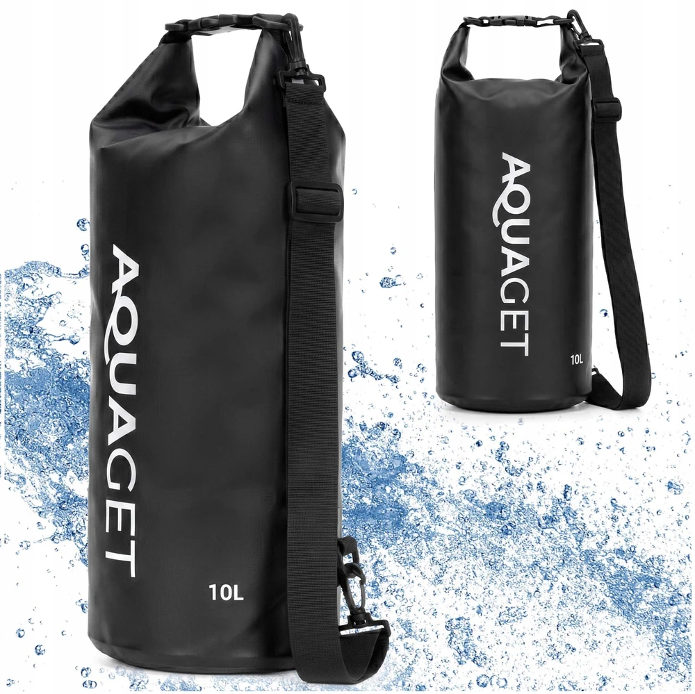 AQUAGET WATERPROOF 10L WATERPROOF BAG, turistinis BURĖJIMAS, KAYAK krepšys