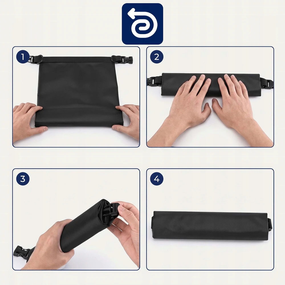 AQUAGET WATERPROOF 2L WATERPROOF BAG, turistinis BURĖJIMAS, KAYAK krepšys