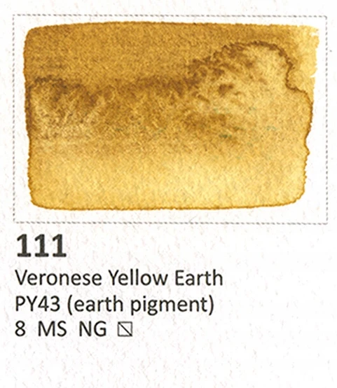 Aquarius Akvarelė 111 Veronese Geltonas Ugieris