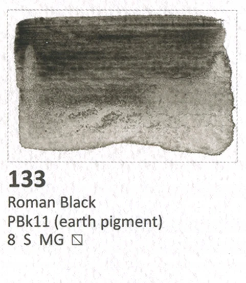 Aquarius akvarelė 133 Roman Juodas