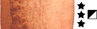 Aquarius Roman Szmal akvareliniai dažai, pusiau dėžutė, 120 Italian Burnt Sienna