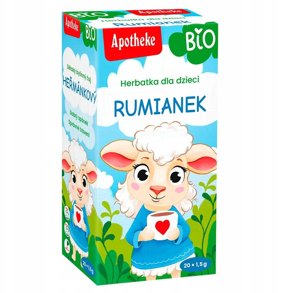 ARBATA VAIKAMS - EKOLOGIŠKOS RUMULĖLĖS (20 x 1 g) 20 g - APOTHEKE