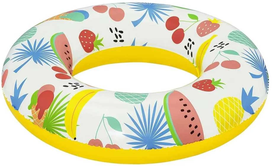 Arbūzų spalvos plaukimo ratas, 61 cm, „Bestway 36014“