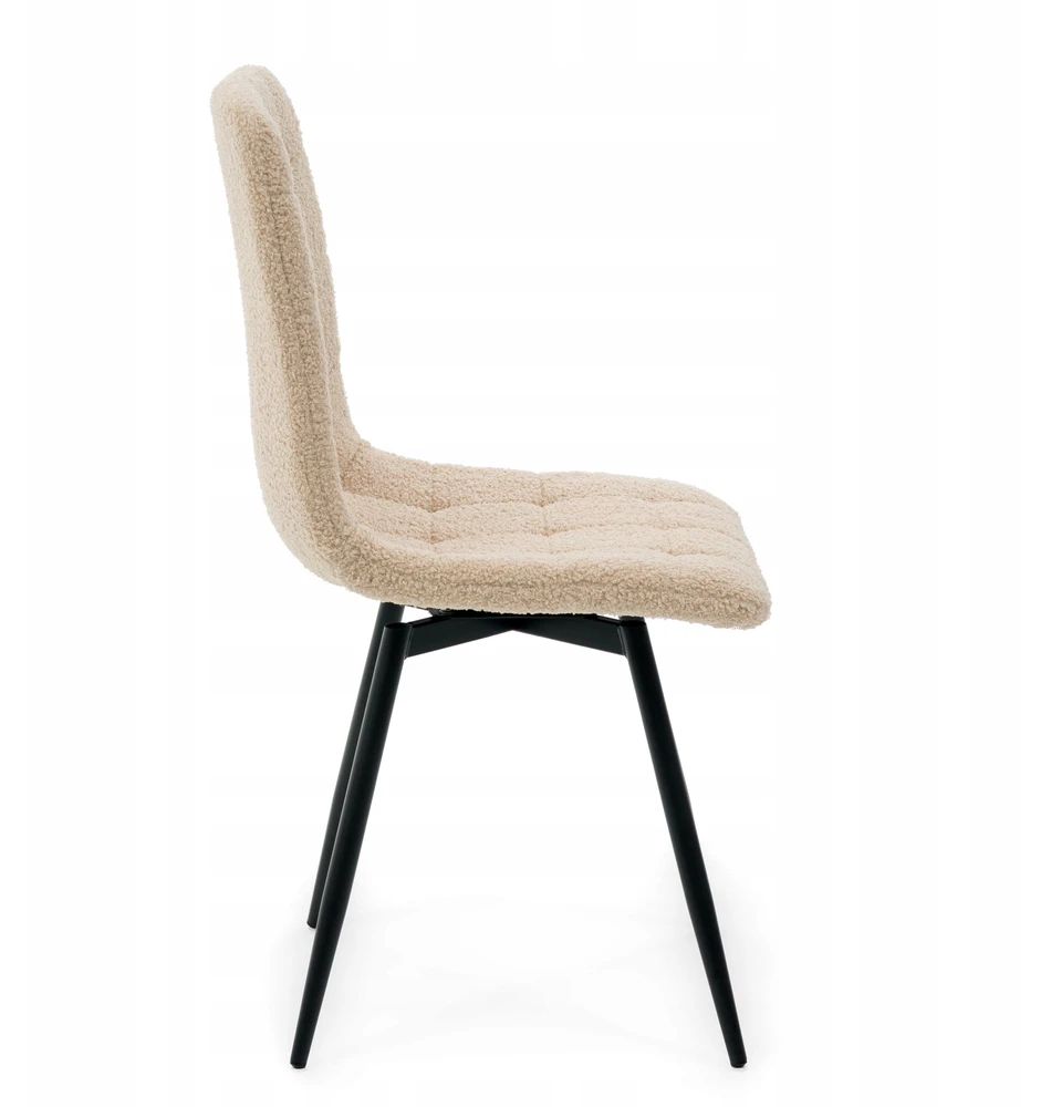 Home Design ARCO BOUCLE DARK BEIGE MINŠTA SUKUKTA KĖDĖ SVETAINEI, VALGOMAI
