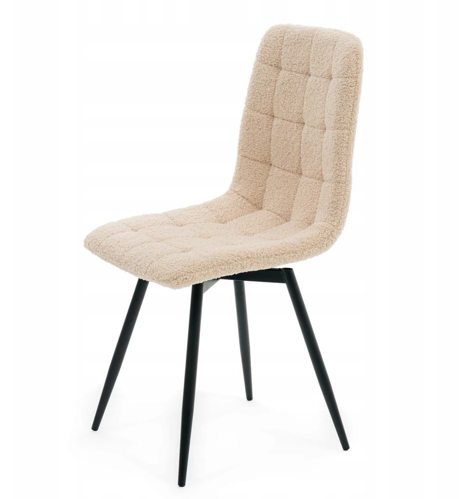 Home Design ARCO BOUCLE DARK BEIGE MINŠTA SUKUKTA KĖDĖ SVETAINEI, VALGOMAI