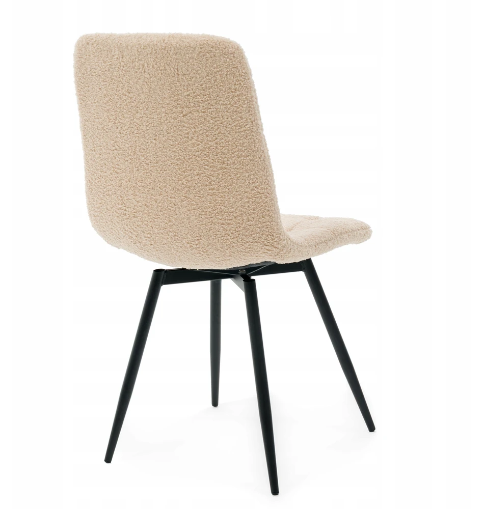Home Design ARCO BOUCLE DARK BEIGE MINŠTA SUKUKTA KĖDĖ SVETAINEI, VALGOMAI