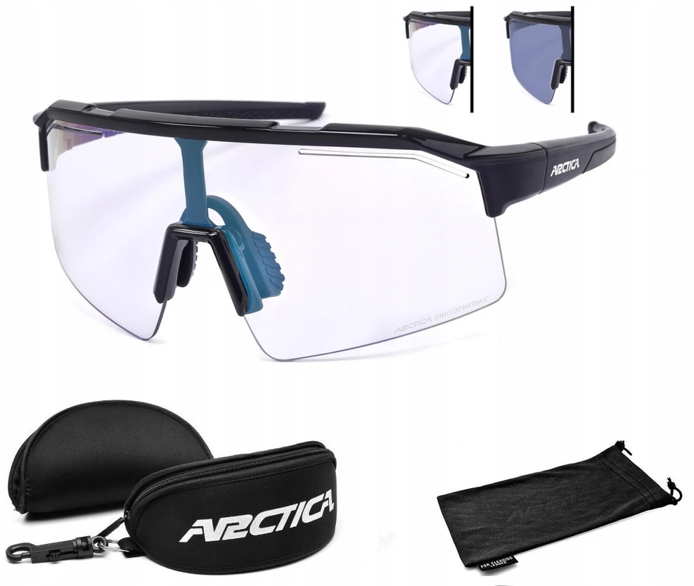 ARCTICA S-346FR fotochrominiai sportiniai akiniai REVO UV400 dviračių 1-3 kategorija