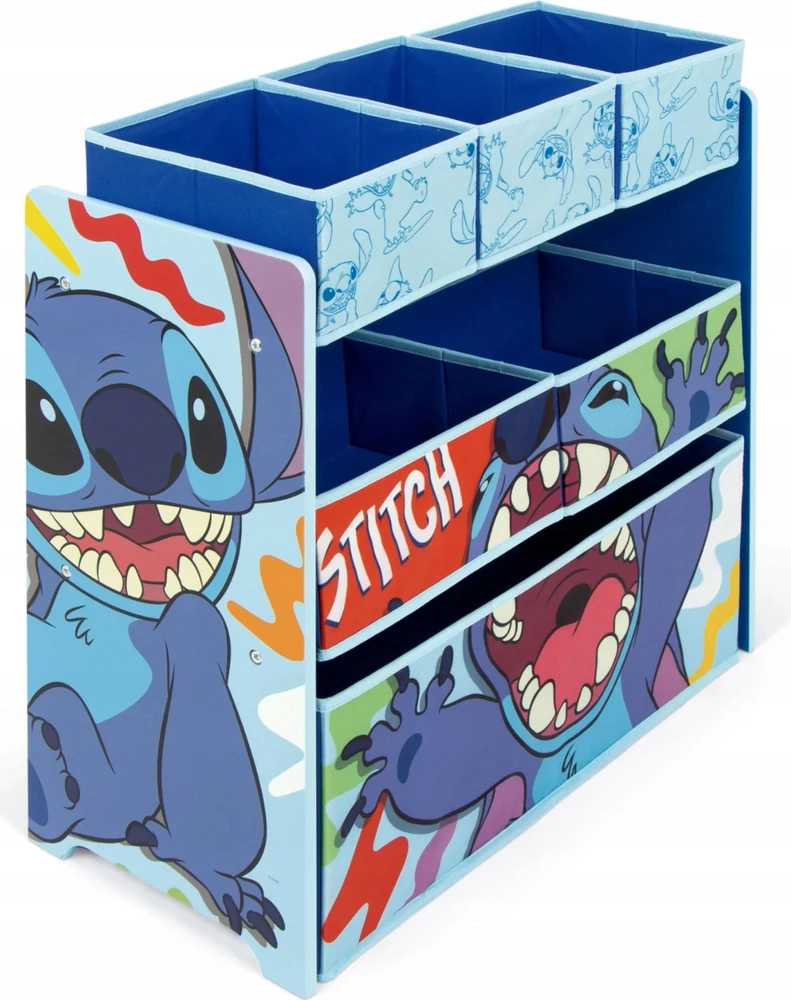 MCU Arditex LILO IR STITCH STICZ REGALAS ORGANIZATORIUS TALPOS ŽAISLŲ DĖŽĖS VAIKAMS