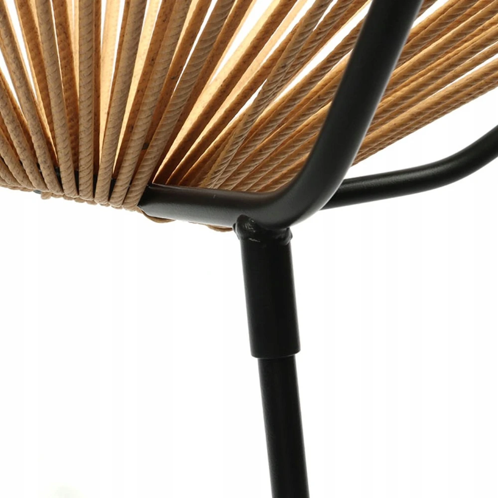 Argos Natūralaus ažūrinio technorotango sodo kėdė, apvali terasa, 87 cm