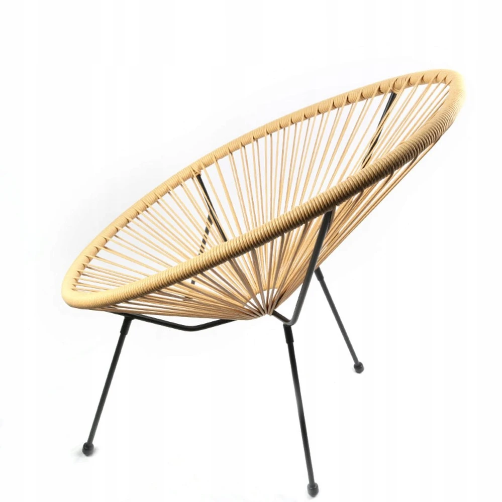 Argos Natūralaus ažūrinio technorotango sodo kėdė, apvali terasa, 87 cm