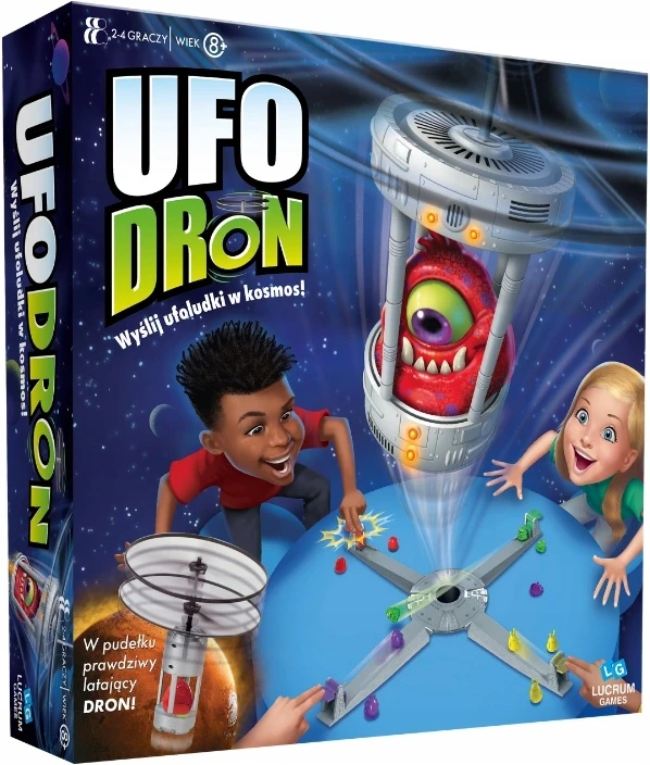 Ufodron arkadinis žaidimas drone launcher aliens aliens LUCRUM GAMES