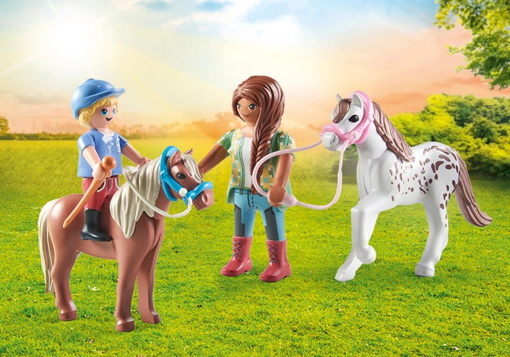 PLAYMOBIL HORSES OF WATERFALL Arklidės 71494