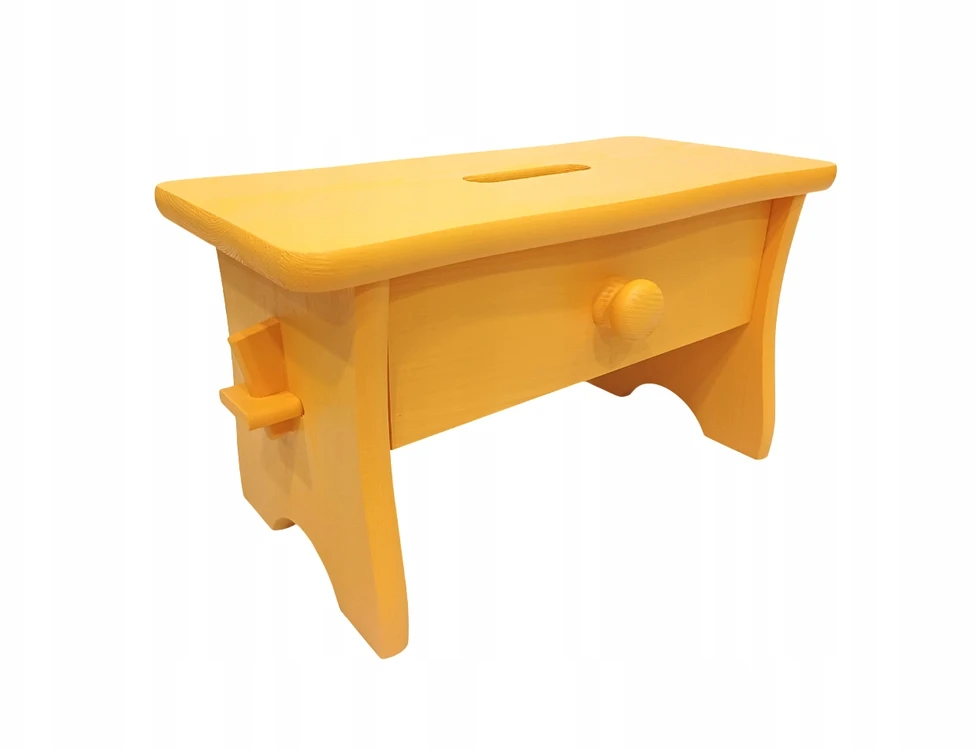 Arms Kutek AUKŠTA ORANŽINĖ taburetė SU STALČIU RYCZKA taburetė, PAGALBINĖ KĖDĖ