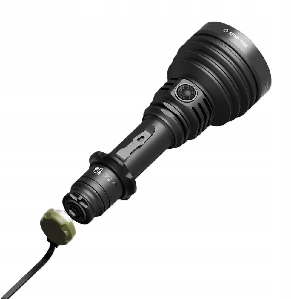 Togo Armytek Barracuda Pro Max: Galinga taktinė ir paieškos Led žibintuvėlis