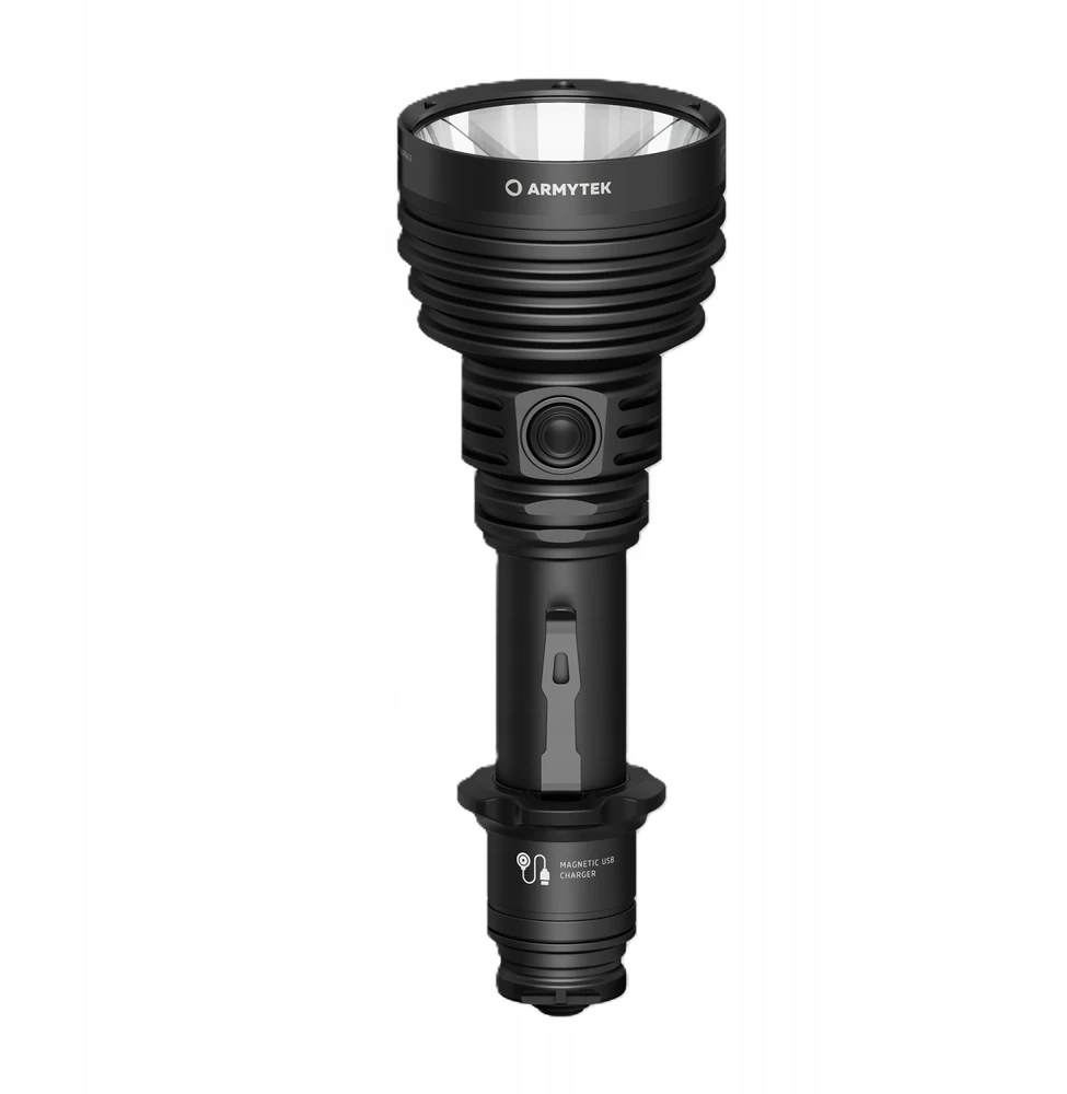 Togo Armytek Barracuda Pro Max: Galinga taktinė ir paieškos Led žibintuvėlis