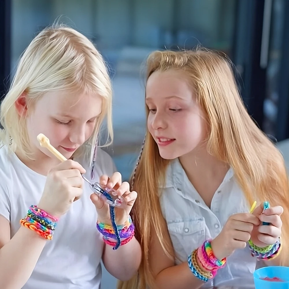 ARSA GO GUMĖS APYRANKĖMS GAMINTI DIDELIS 6800 XXL ELEMENTŲ RINKINYS VAIKAMS
