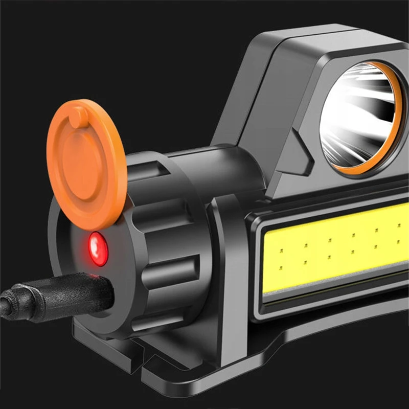 Arsa Go ĮKRAUJAMAS PRIEKINIS LED LEMPAS 4IN1 KOBLEKTAS SU MAGNETINIU USB ĮKROVINIMU