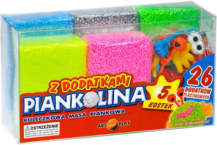 Art And Play Piankolina 5 kubeliai su priedais - Menas. ir žaisti