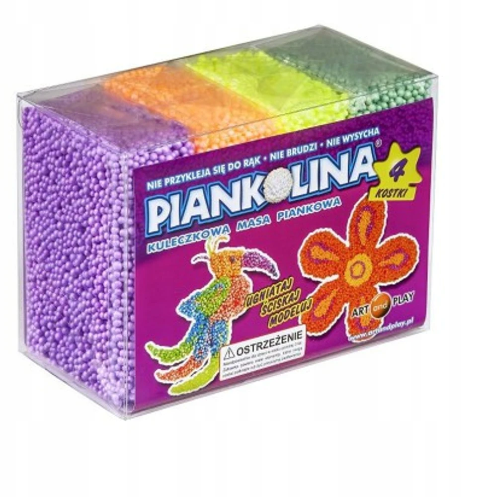 Art And Play Vaikai Plastilinas-Putas 4 Spalv