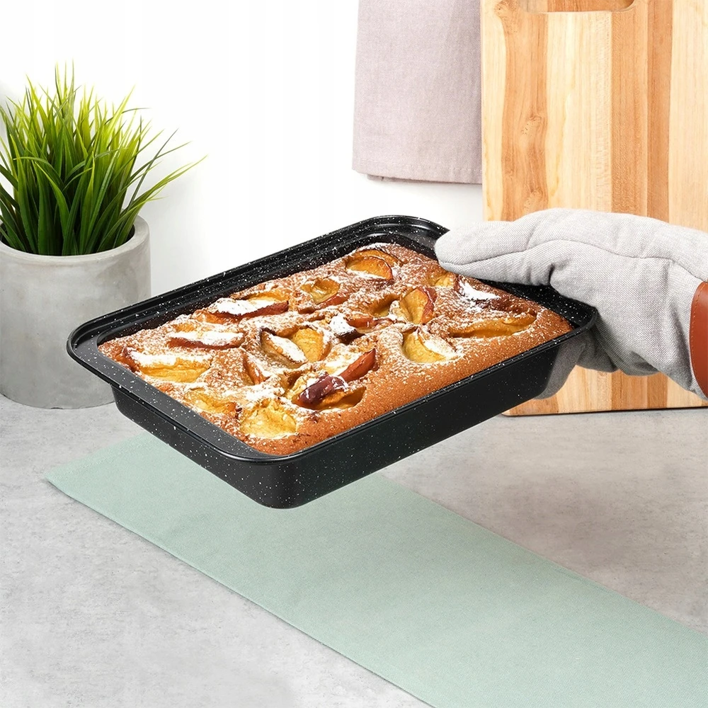 Artemis Granito keptuvė kepimo skarda Mėsos pyrago kepimo skarda Orkaitė 28cm