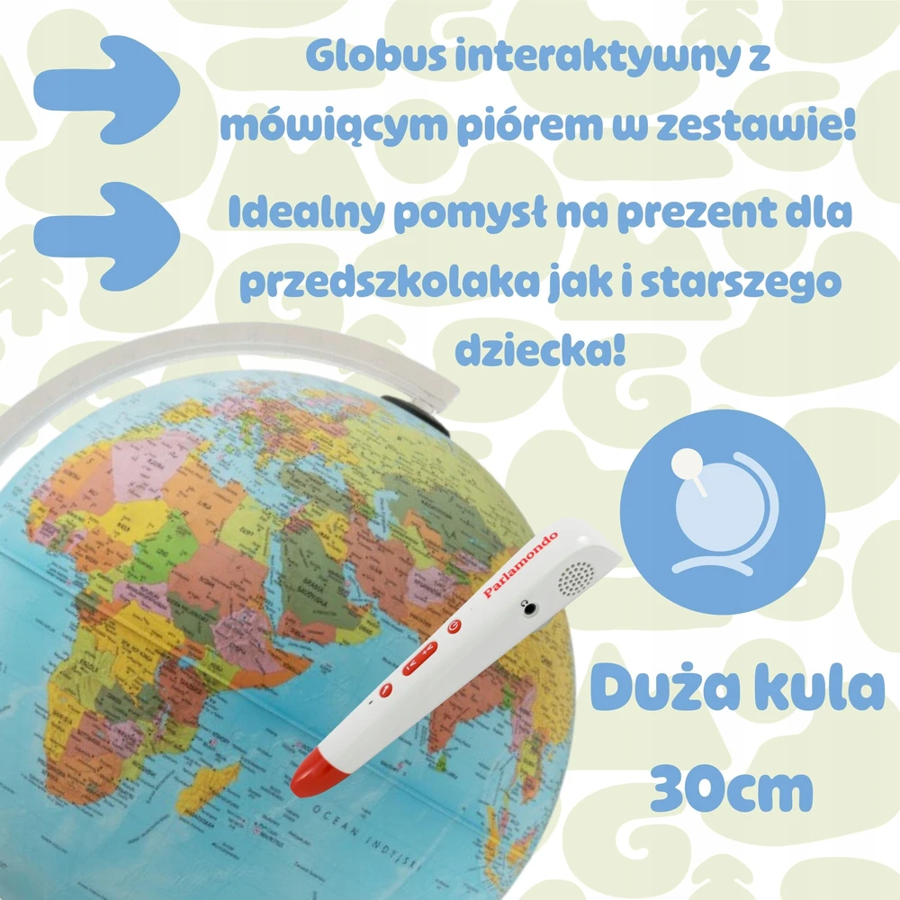 Artglob Parlamondo interaktyvus masis gaublys