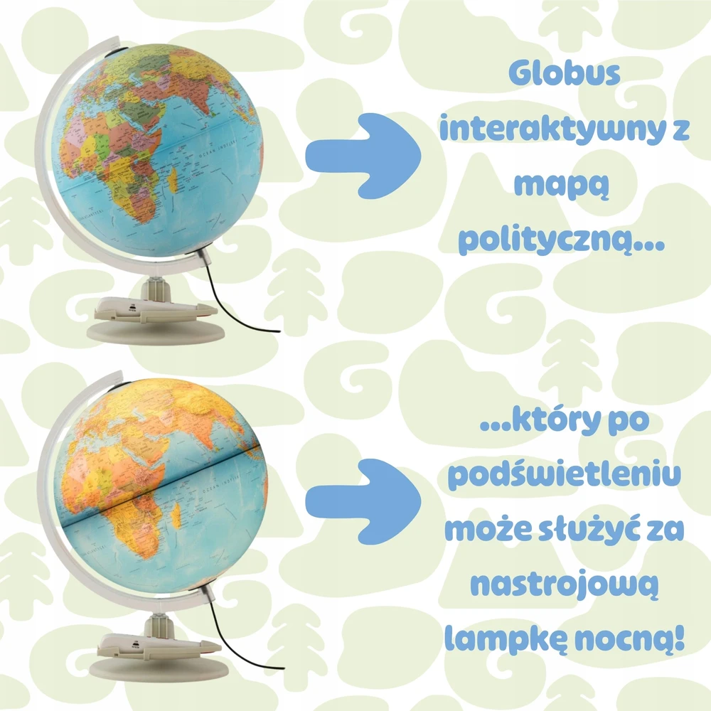 Artglob Parlamondo interaktyvus masis gaublys