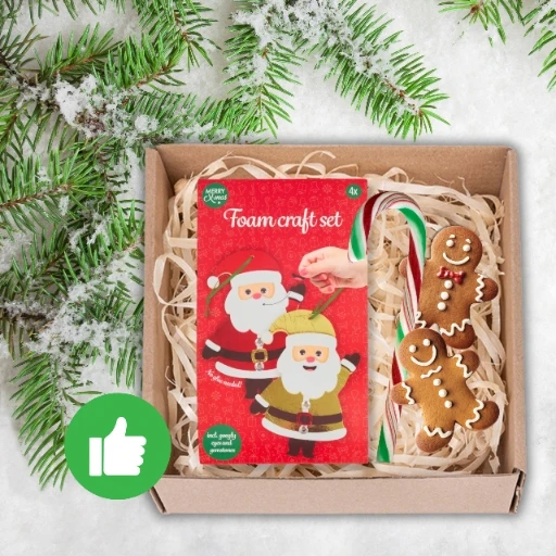 Artmaker Putų figūrėlės „Mozaika 4x“ – Kalėdinė lipdukų knygelė vaikams su eglutės papuošimais – dovana