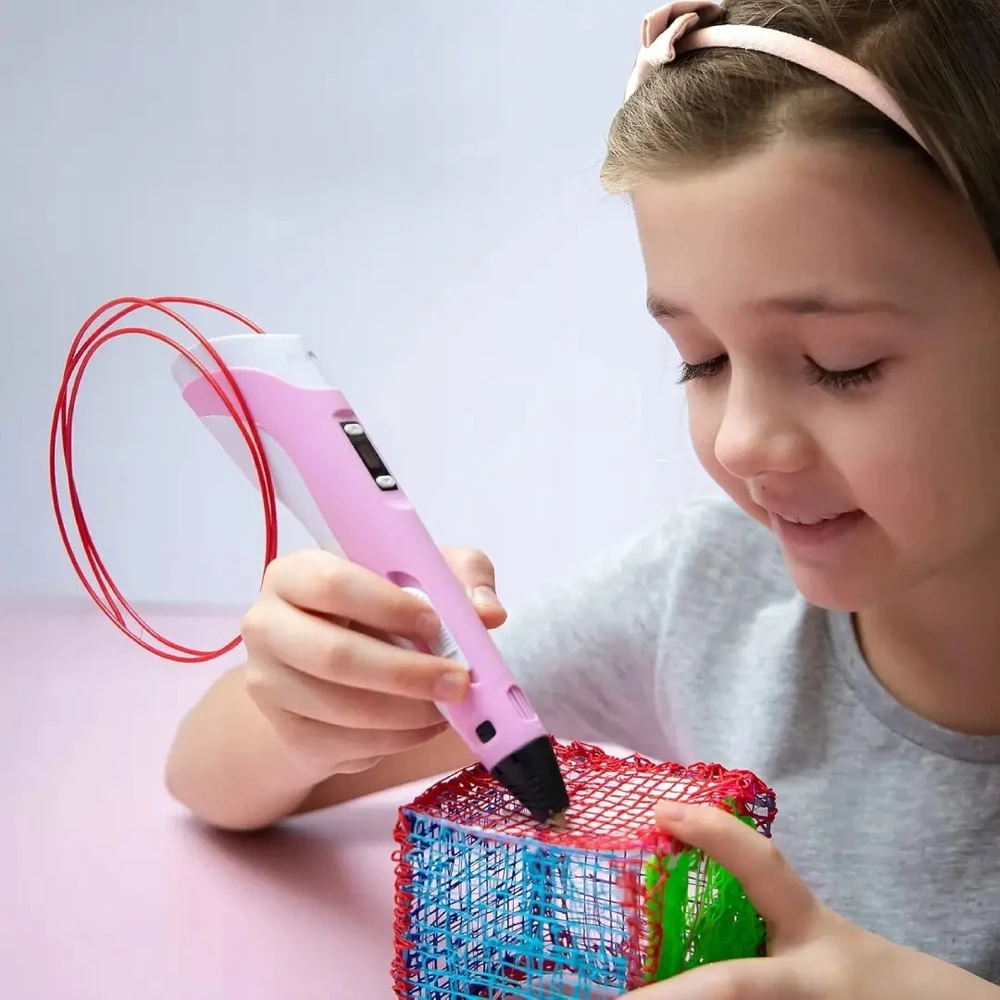 Artnico 3D RAŠIKLIŲ RINKINYS VAIKAMS VAIKAMS PIEŠIAMAS LINKSMAS SPAUSDINTUVO KASETES