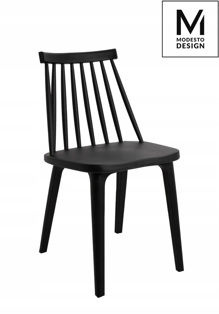 Artpro JUODOS RETRO LOFTOS KĖDĖS, PLASTIKOS, PLASTIKOS, VALGOMUI, ILGUS
