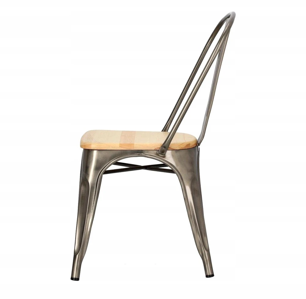 ARTPRO LOFT METALINĖ KĖDĖ, PRAMONINĖ, SVETAINEI, VALGOMAI, MEDIENAI