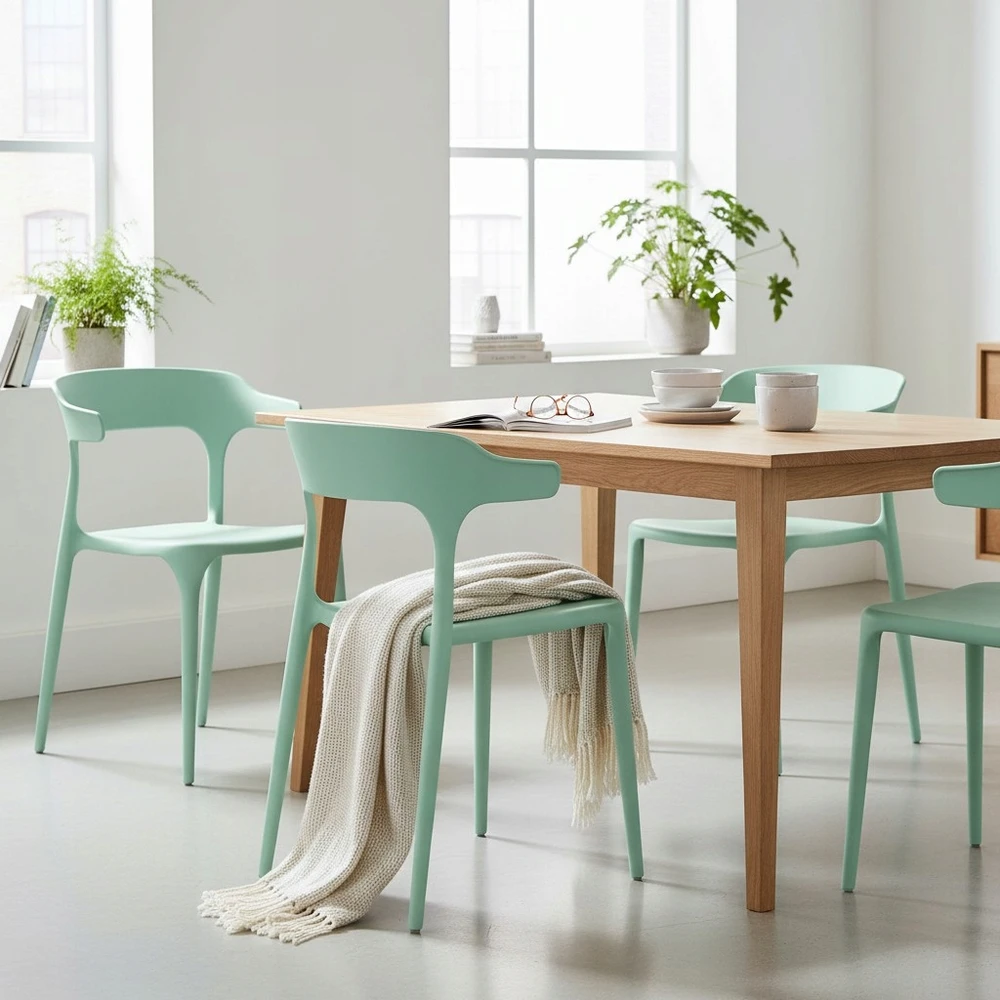 Artseries Ažūrinė virtuvė valgomojo kėdė Moderni svetainė Virtuvė Bistro Mint