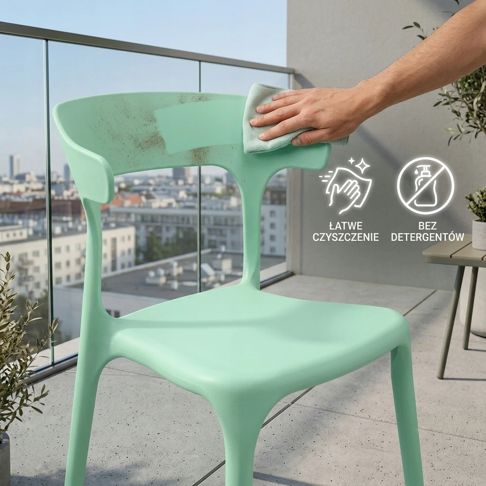 Artseries Ažūrinė virtuvė valgomojo kėdė Moderni svetainė Virtuvė Bistro Mint