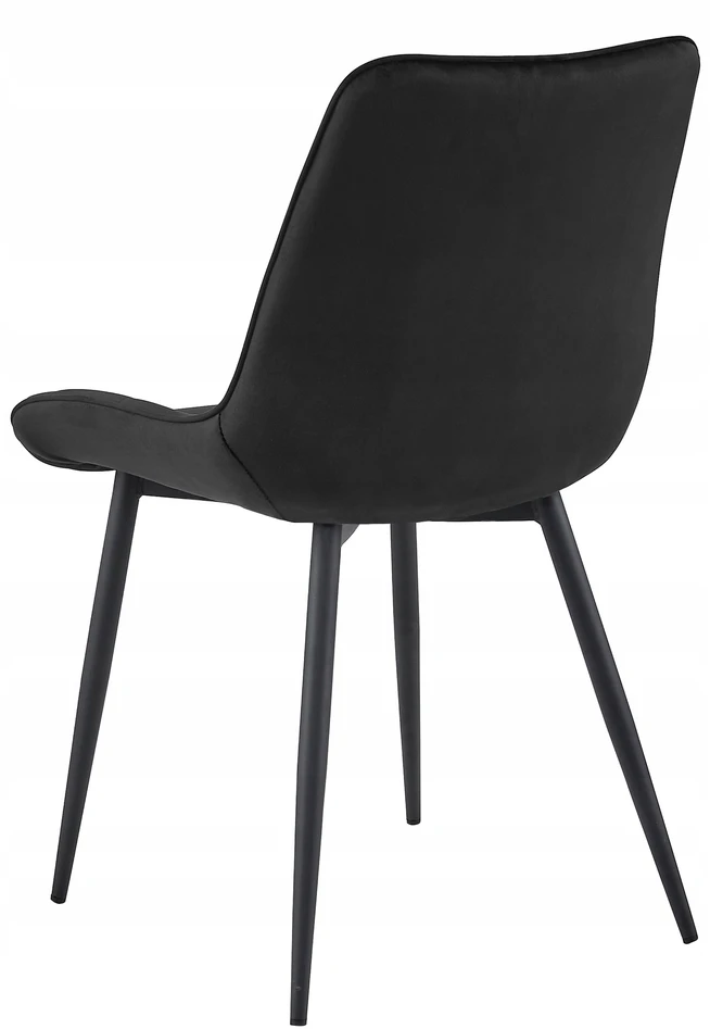 Artseries MODERNI AKSOMINĖ KĖDĖ SVEČIAMAI, JUODA, PATOGI, DIDELI, 86 cm.