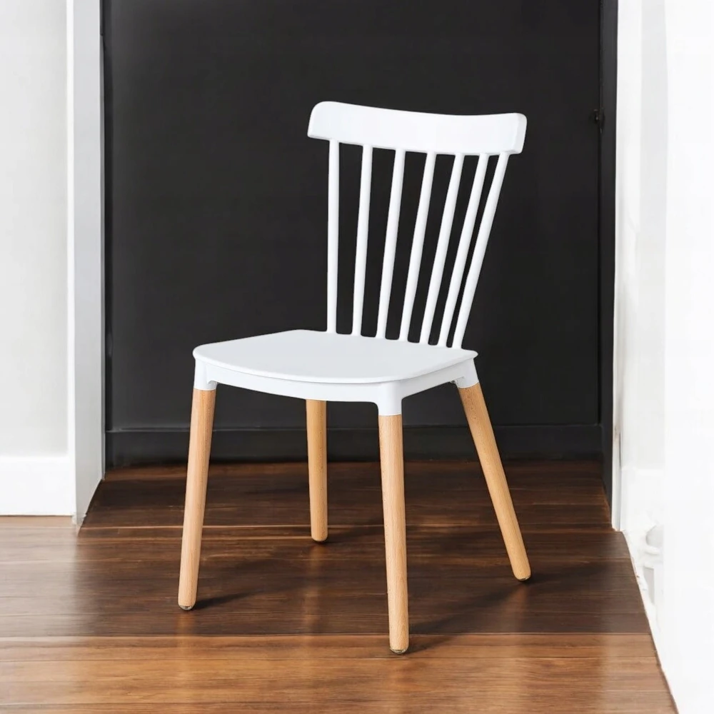 Artseries Skandinaviška ažūrinė valgomojo kėdė Balta LOFT For Hotel Home Bistro