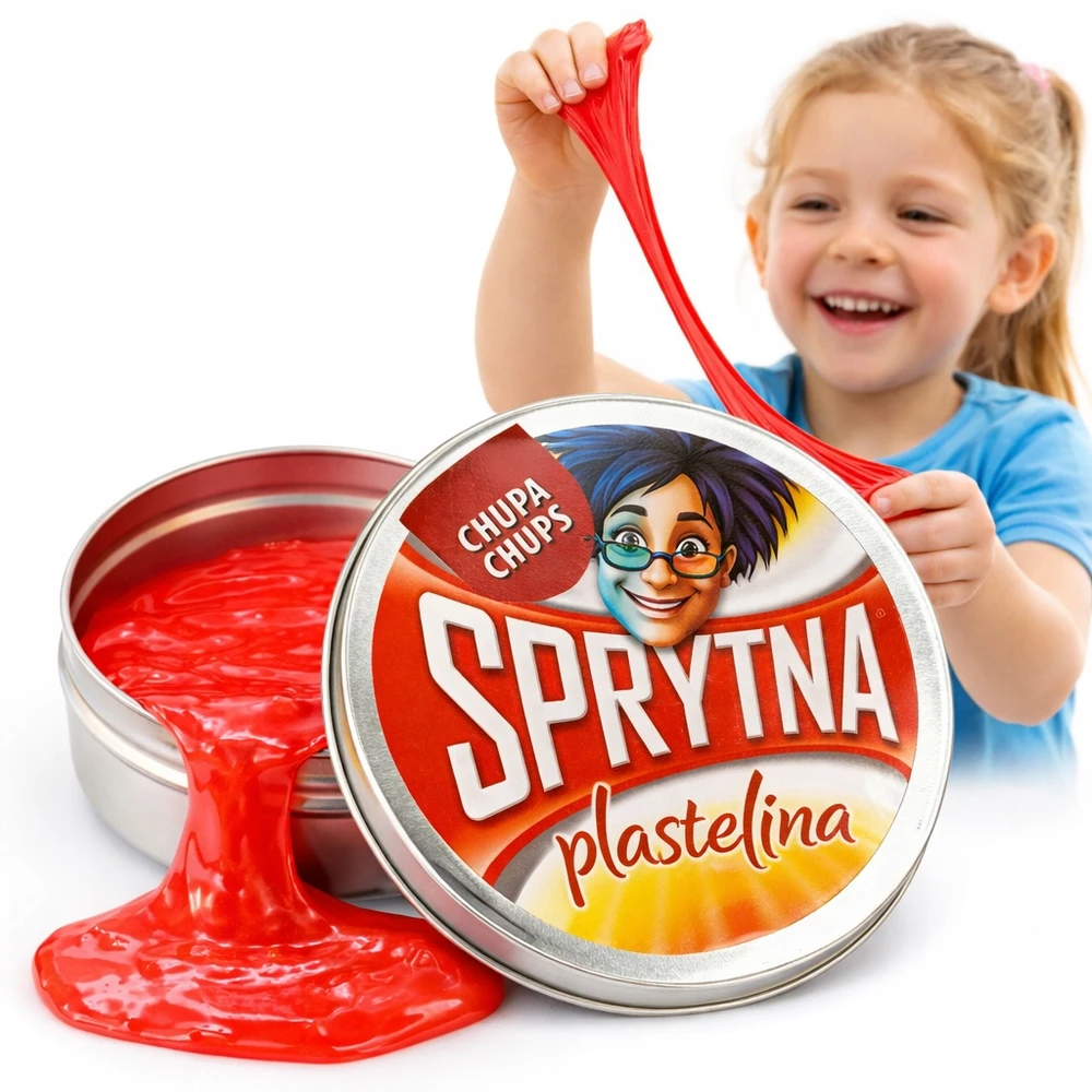 Artyzan ORIGINALUS SMART PLASTICINE SUPER CHUPA CHUPS Lollipop Loly Pop Putty Magic
