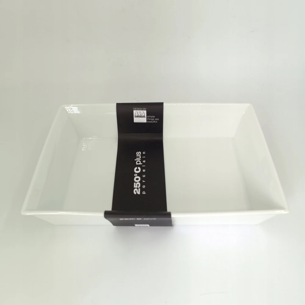 Asa Terryna, porcelianas, baltas, 34x22x7 cm