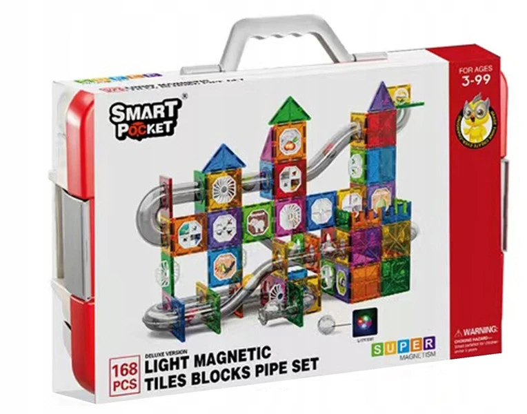 Askato. Magnetiniai blokai 168 elementai
