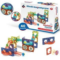 Askato Magnetiniai konstruktoriai su kamuoliukais vaikams