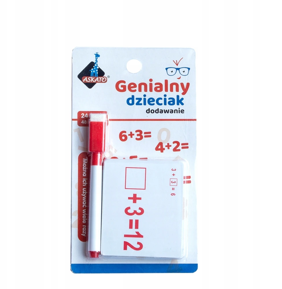 Askato Matematikos mokymosi kortelės vaikams