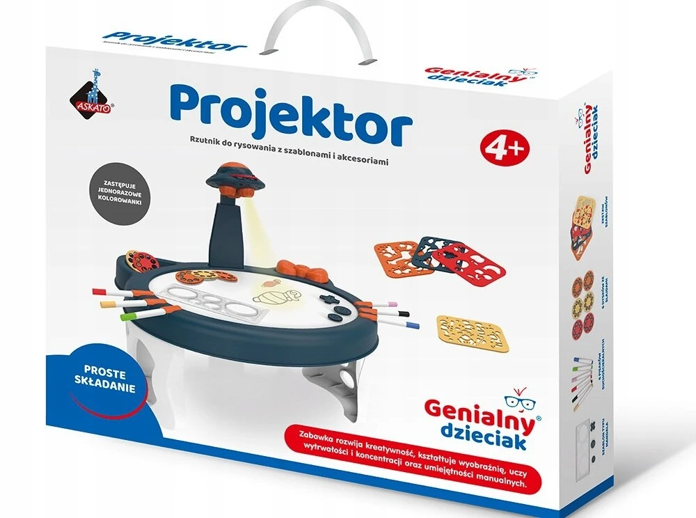ASKATO piešimo projektoriaus kūrybinis rinkinys 128108