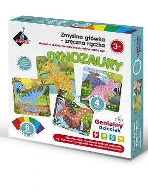 Askato Tešla iš putplasčio, sumani galva ir gudri rankena, DINOZAURAI