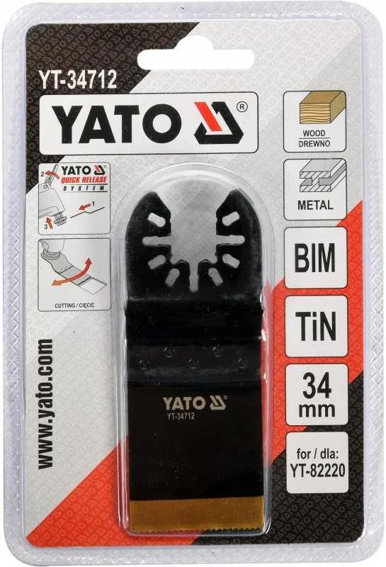 Yato Toya Sa Poland Priedas daugiafunkciniam įrankiui | BIM-TIN | 90 mm / 34 mm (YT-34712)
