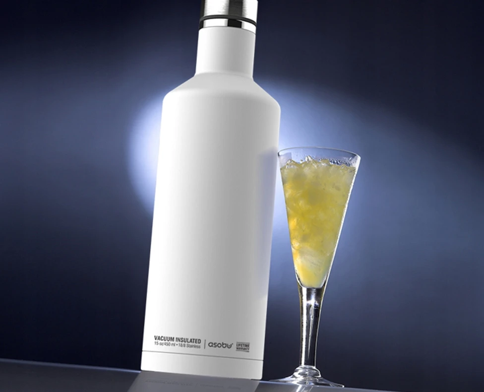 Asobu Times Square Termosinė Buteliukė - Mėlyna, 450ml