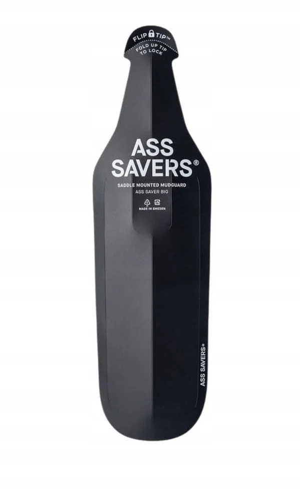 Ass Savers Big galinis purvasaugis, juodas